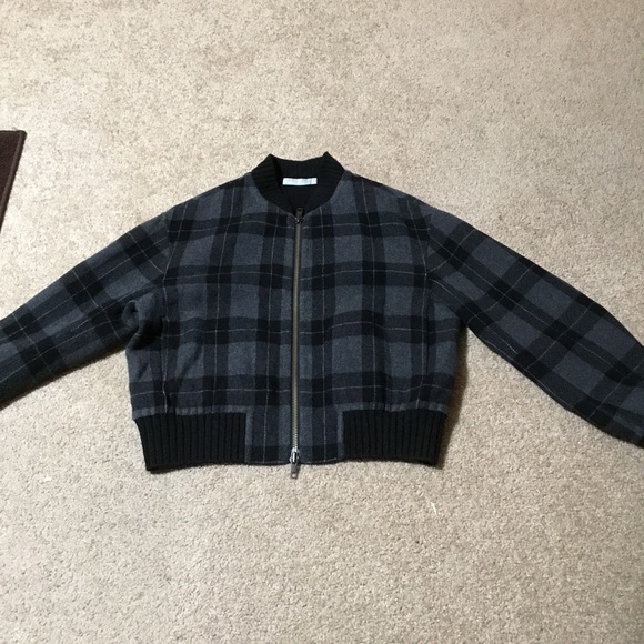 Vince. Wool bomber jacket - Picture 3 of 14